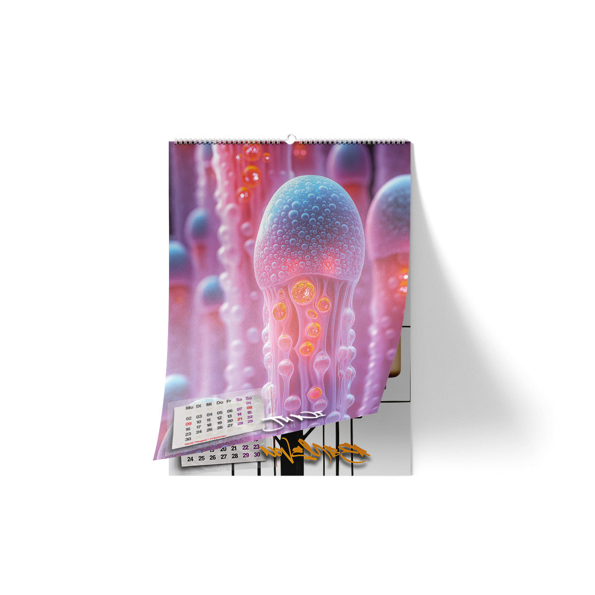◤◢ calendarr SCHLEIMPILZE/SLIME MOULDS 2025 ➽ 03-ART