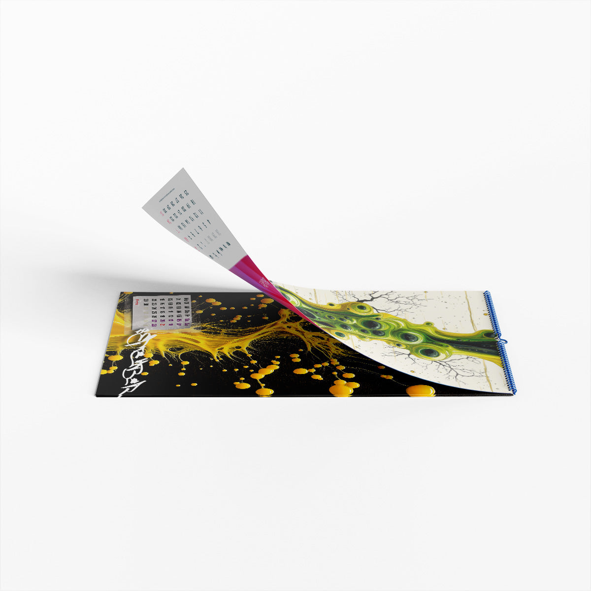 ◤◢ calendarr SCHLEIMPILZE/SLIME MOULDS 2025 ➽ 03-ART