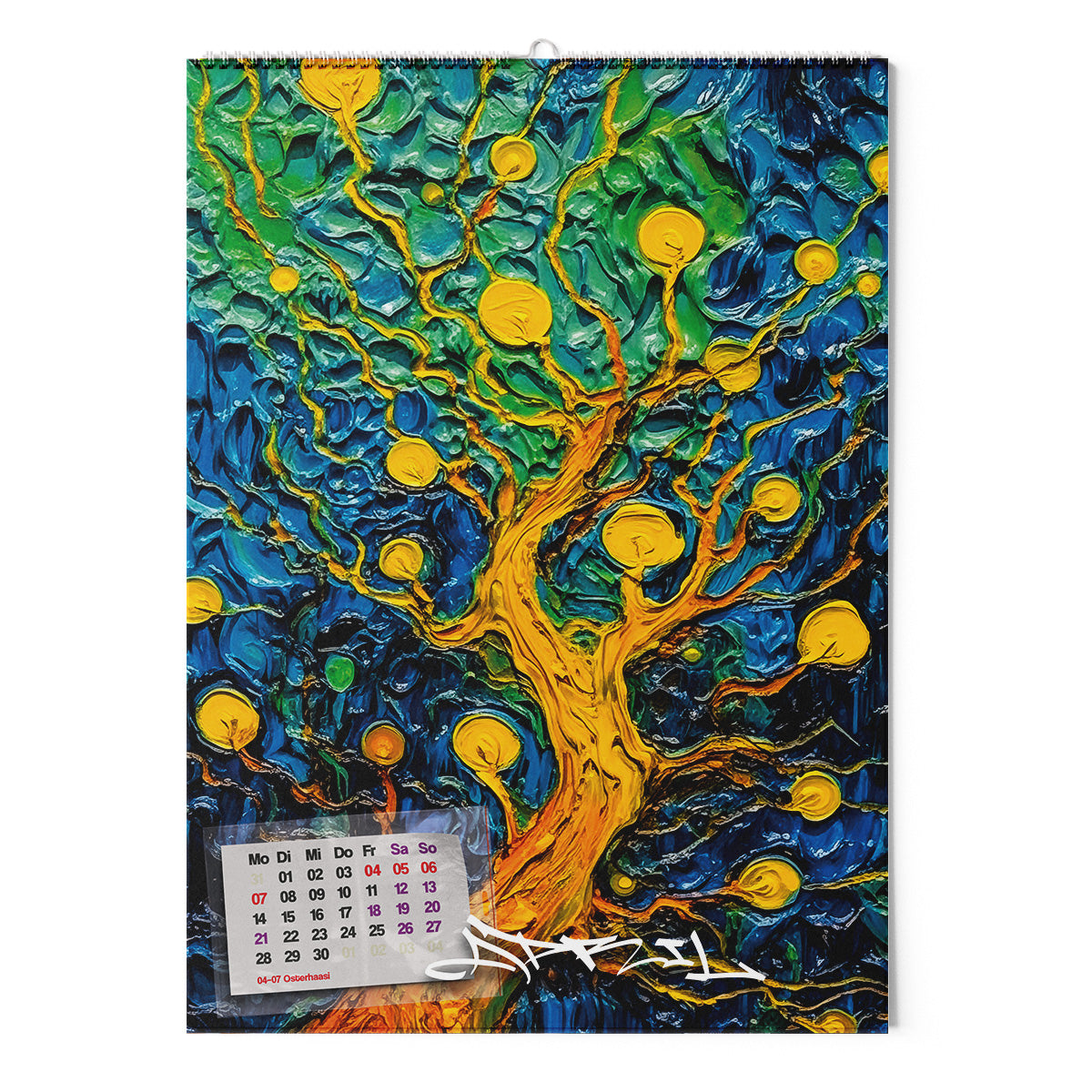 ◤◢ calendarr SCHLEIMPILZE/SLIME MOULDS 2025 ➽ 03-ART