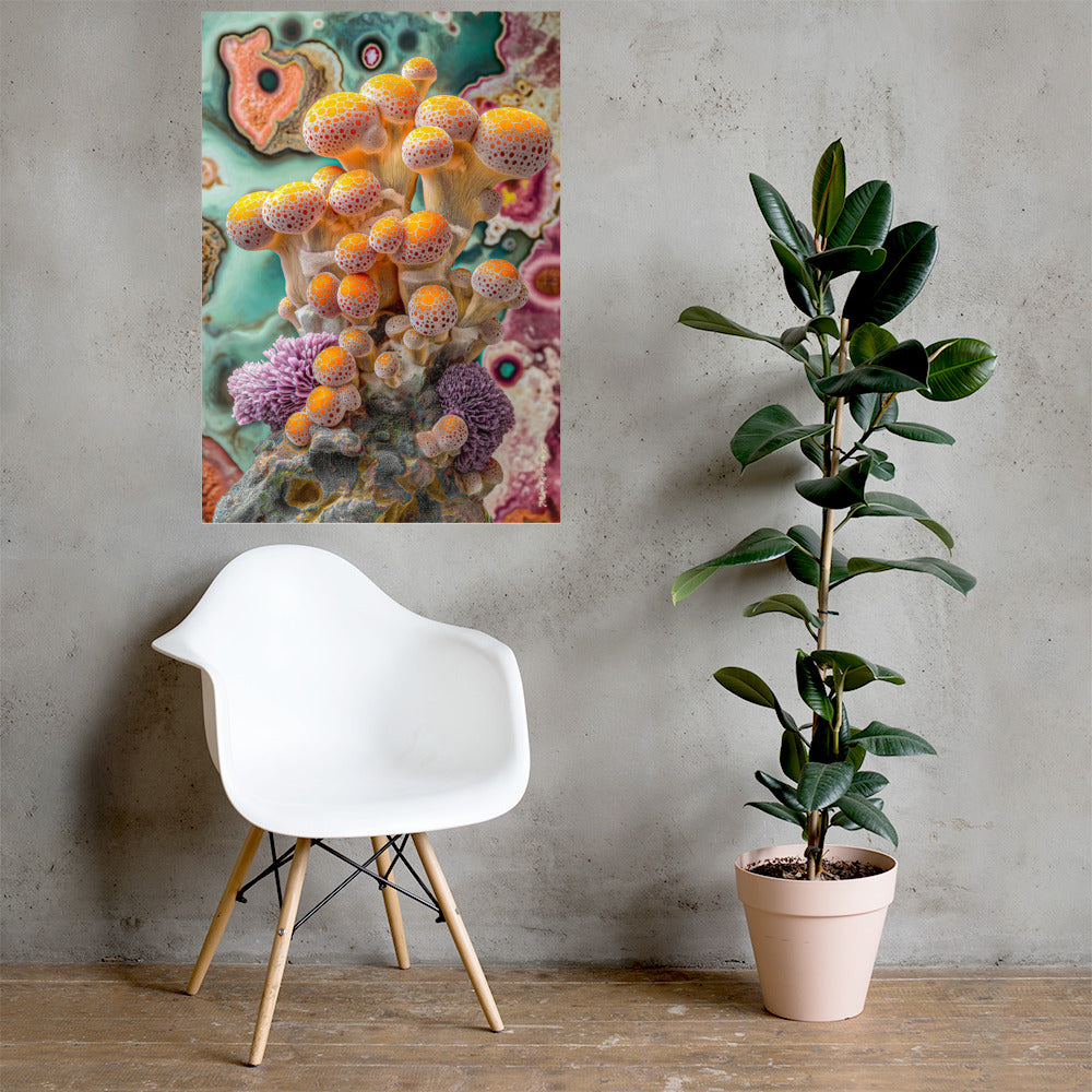 art prints - A SLIME MOLD TRANSCENDENCE - COMIC-PILZE AUS BIELEFELD-BRACKWEDE