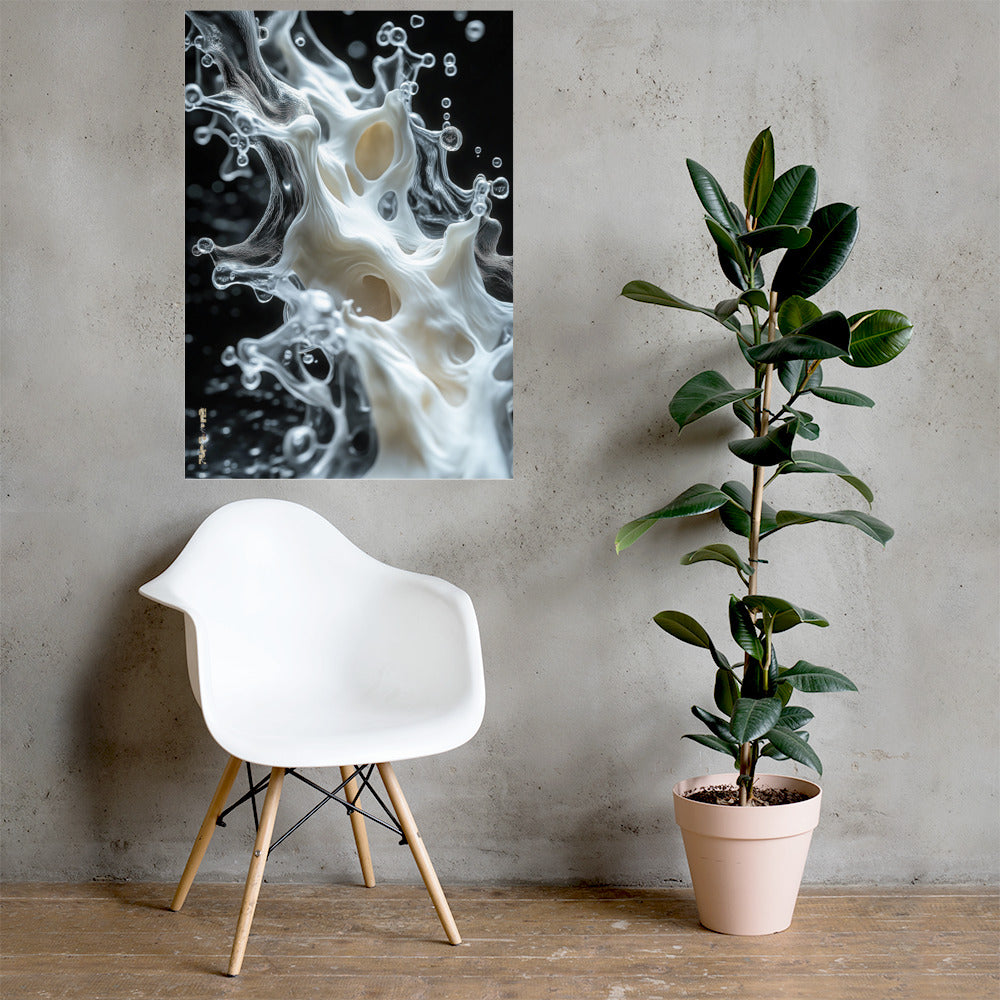 art prints - A SLIME MOLD TRANSCENDENCE - DOCH, JA, SAHNEPILZ LOL