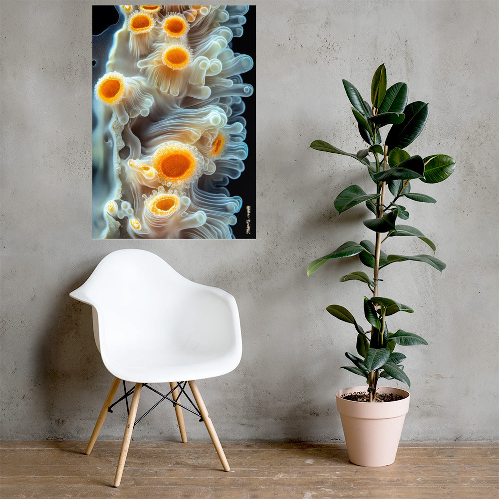art prints - A SLIME MOLD TRANSCENDENCE - DIE SCHÖNHEIT EINES BUNTEN SCHATTENS