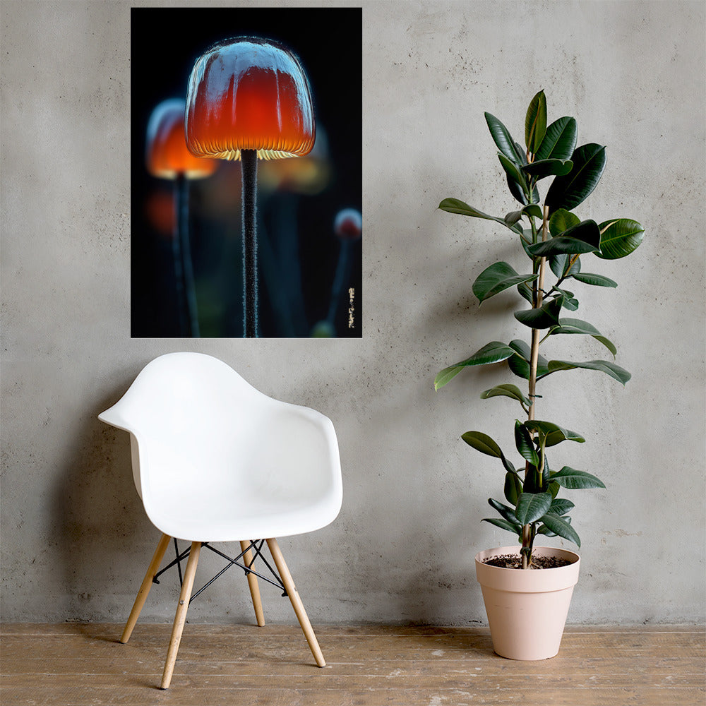 art prints - A SLIME MOLD TRANSCENDENCE - ICH KÜSSE DEINE AUGEN