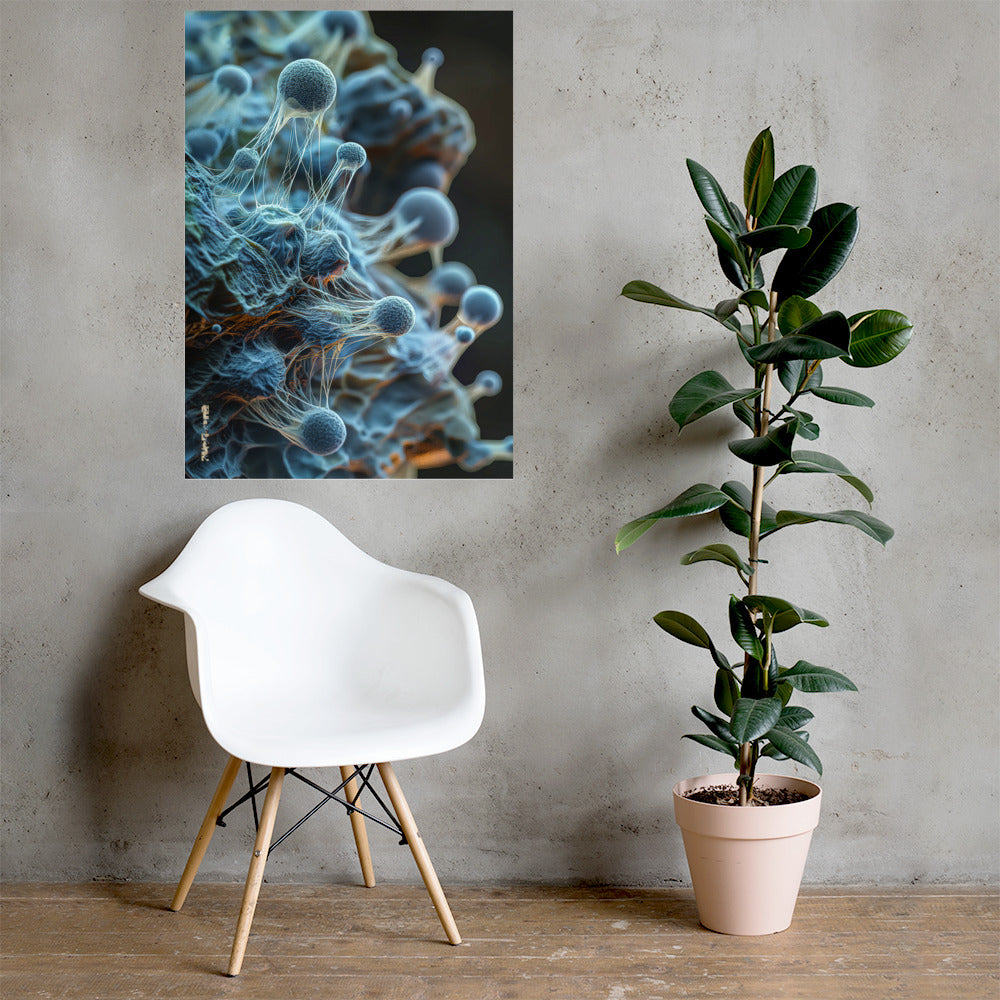 art prints - A SLIME MOLD TRANSCENDENCE - WIE ICH MIR DICH VORSTELLE, BEVOR DU GEBOREN WURDEST