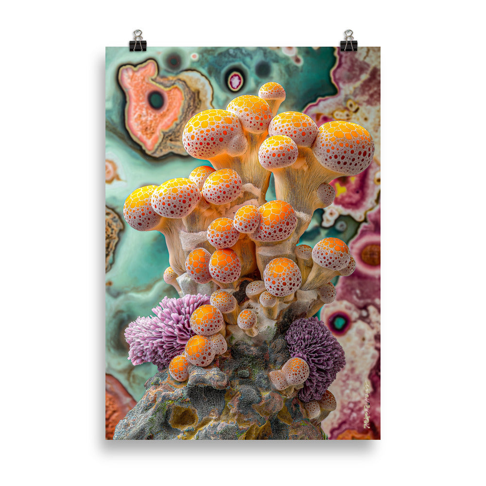 art prints - A SLIME MOLD TRANSCENDENCE - COMIC-PILZE AUS BIELEFELD-BRACKWEDE