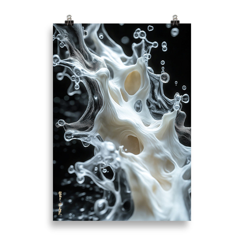 art prints - A SLIME MOLD TRANSCENDENCE - DOCH, JA, SAHNEPILZ LOL