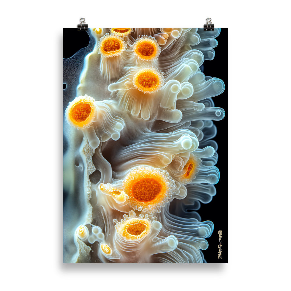 art prints - A SLIME MOLD TRANSCENDENCE - DIE SCHÖNHEIT EINES BUNTEN SCHATTENS