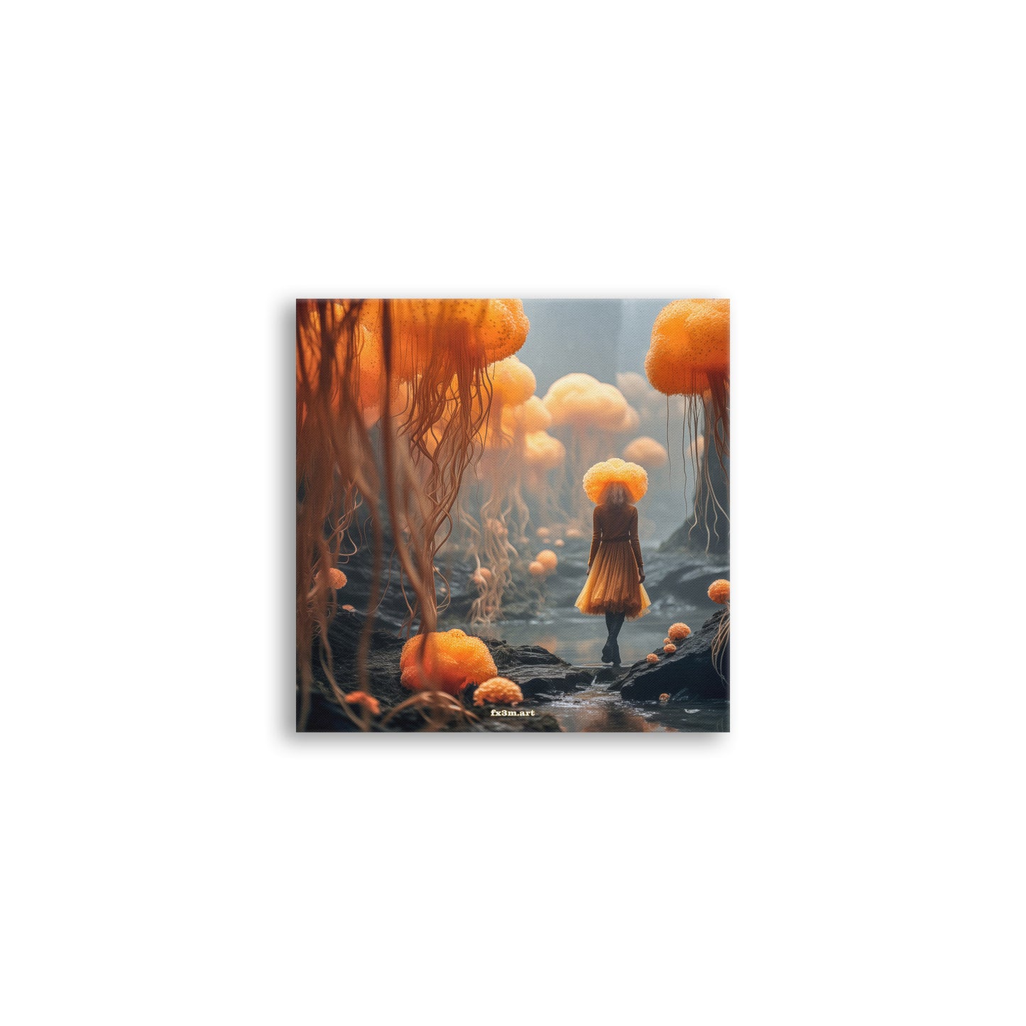 SCHLEIMPILZ ON CANVAS ➽ 32B SAMSTAG IST SELBSTMORD