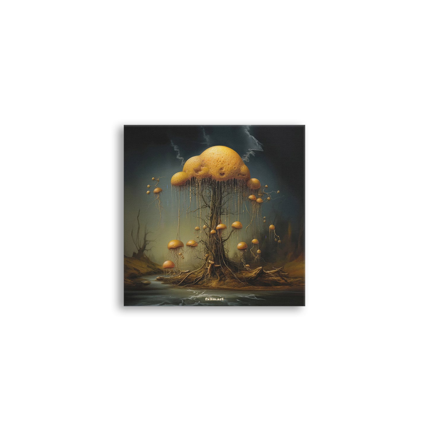 SCHLEIMPILZ ON CANVAS ➽ 16 HALT DEIN MAUL, DONALD!