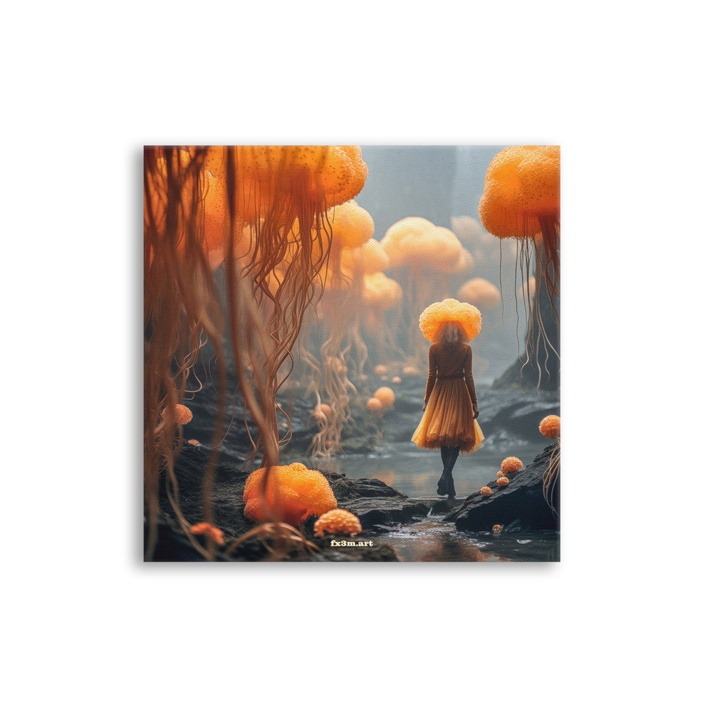SCHLEIMPILZ ON CANVAS ➽ 32B SAMSTAG IST SELBSTMORD