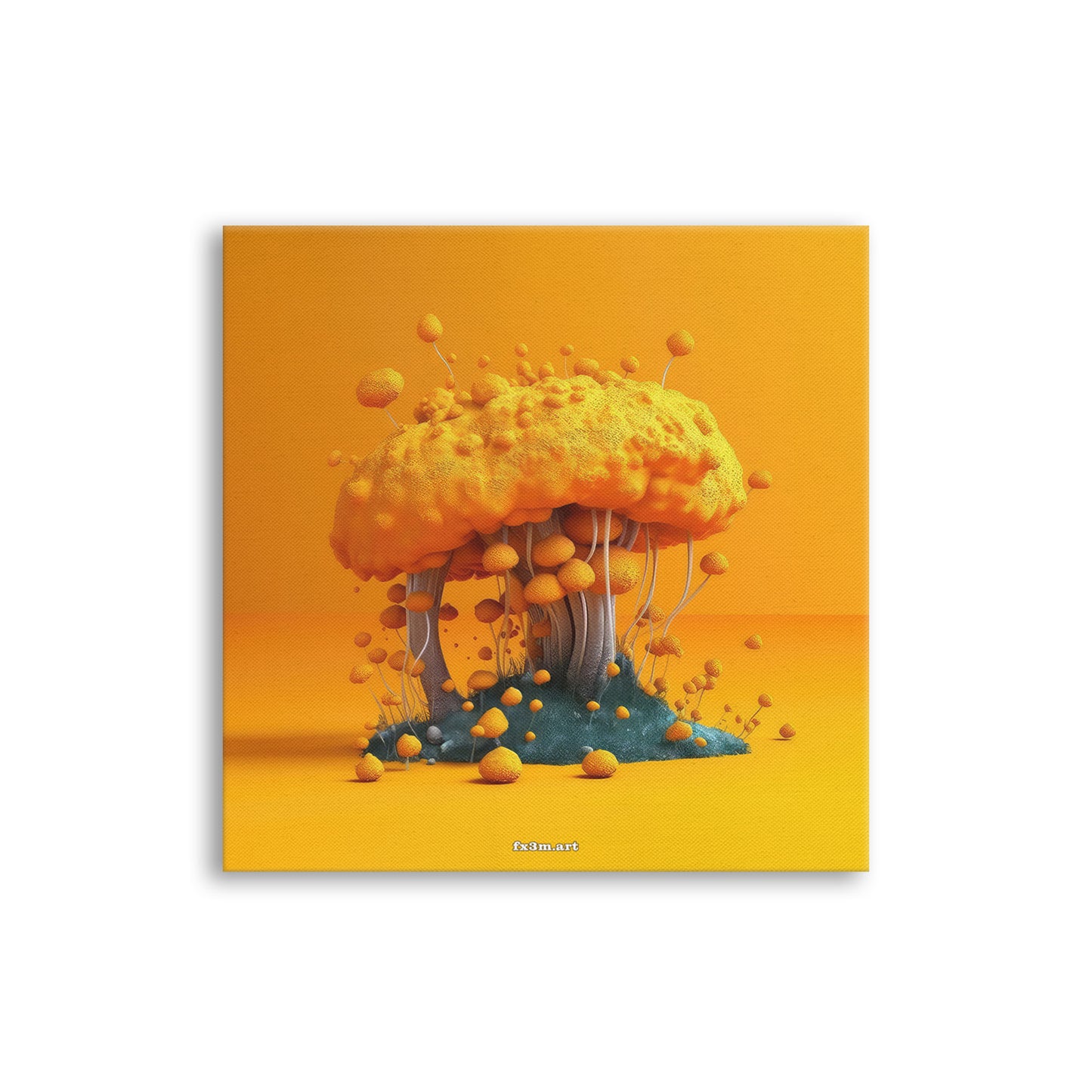 SCHLEIMPILZ ON CANVAS ➽ 01 BACKERBSENFEELINGS