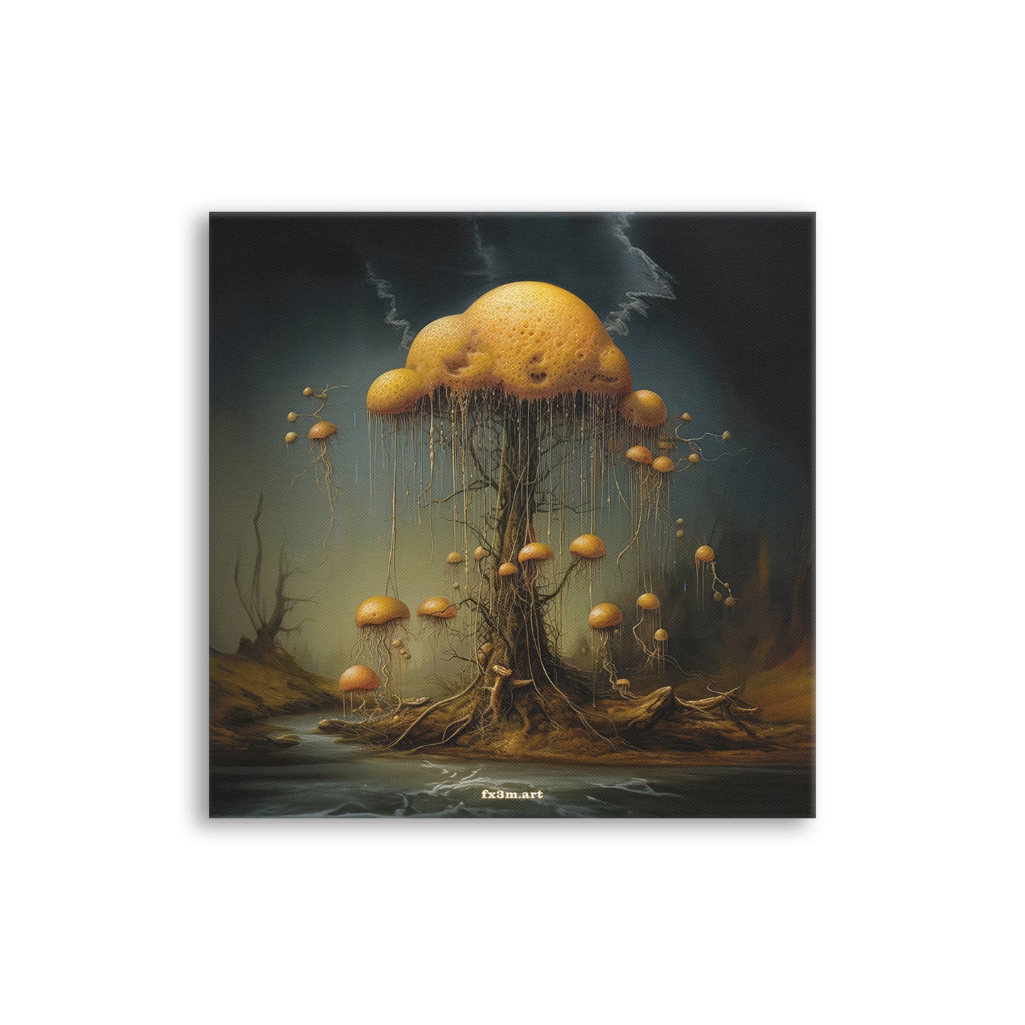 SCHLEIMPILZ ON CANVAS ➽ 16 HALT DEIN MAUL, DONALD!