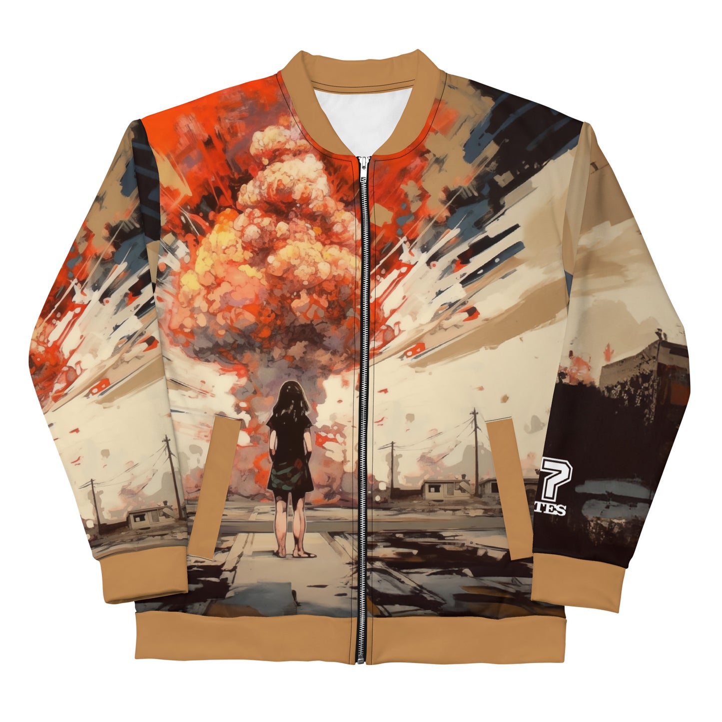 ATOMIC BOMBER JACKE ➽ PEACE NOW! 018/YA TOASTER